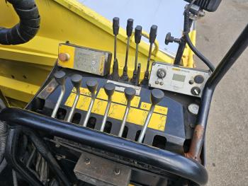 TGS 33.480 6x6 / PALFINGER Z CRANE / 2 SIDE TIPPER